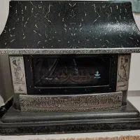 بخاری گازی طرح شومینه