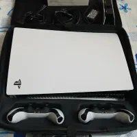 کنسول ps5 با دودسته و استند شارژ اصلی و...