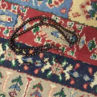 تسبیح کوکه و نقره کوب