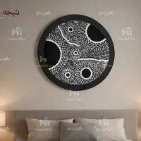 تابلو ماه چراغ دار + شب خواب  فروهر و خط کش فلزی