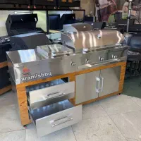 باربیکیو تمام استیل 304 180 سانت