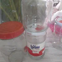 شیشه رب و سطل ماست