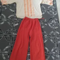 ست شومیز شلوار لینن