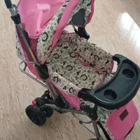 کالسکه دخترانه در حد نو
