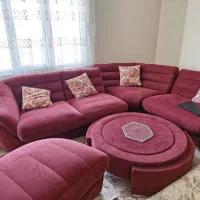 مبلمان ال برند ماهور اصلی ۶ نفره همراه با میز