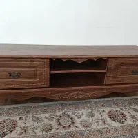 میز تلویزیون چوبی
