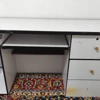 میز کامپیوتر با سه کشو بزرگ و جادار