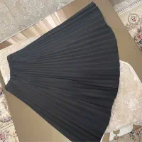 دامن پلیسه نو شیک مشکی