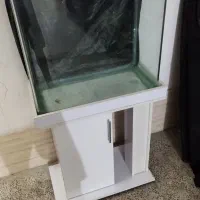 آکواریوم شیشه خم سوپر کیلر با لوازم کامل