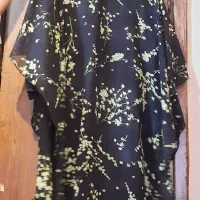 مانتو شنلی حریر