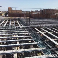 ارماتور بندی کف قالب بندی