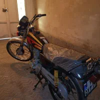 هندا ۱۲۵ استارتی ۵دنده مزایده همراه برگ و پلاک ملی