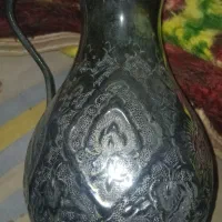 پارچ برنجی قلمزده قدیمی