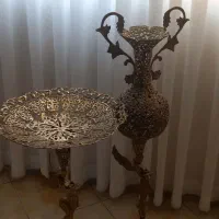 گلدان و جا میوه ای برنز
