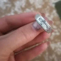 3عدد حلقه استیل رنگ ثابت ضد حساسیت
