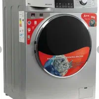 لباسشویی تمام اتوماتیک 9کیلویی ناسیونال نقره ایی