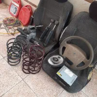 صندلی پژوکمک فنر ضبط باند۷۱۸غربیلک زنجیرچرخ هدلایت