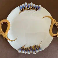 ظرف بلور و چینی و سیلور