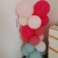 بادکنک آرایی آماده پر باد دیشب