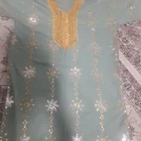 لباس بندری رنگ سبز پر طرفدار