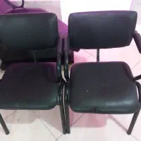 ۲عدد صندلی آهنی سالم