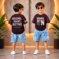 تیشرت باکسی ۱سال تا۵سال