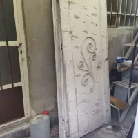 درب حیاط اهنی
