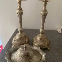 آینه شمعدان و قندان