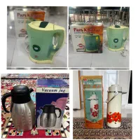 * دو عدد فلاسک ژاپنی اصل و یک کتری برقی *