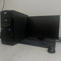 کامپیوتر core i5 4460 همراه مانیتور و لوازم