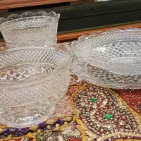 سرویس ظروف میوه و آجیل قدیمی