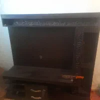 میز تلویزیون و کمد چوبی