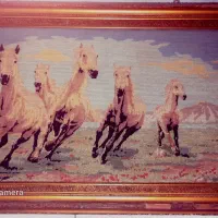 یه تابلو قدیمی دست باف به فروش میرسد
