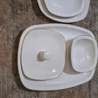 ۲دست کامل سرویس چینی زرین