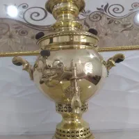 سماور زغالی شیش لیتری قدیمی چهار کیلو دویست