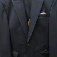 کت شلوار جلیقه سایز ۴۰ پسرانه جوان تک دکمه