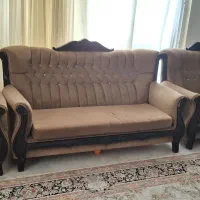 مبل 6 نفره بهمراه میز جلو مبلی