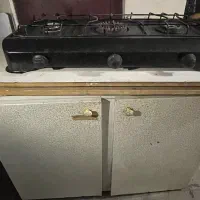 گاز و کابینت فلزی