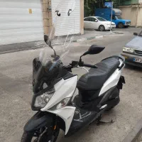 موتور j200 1401 sym درحد سفید