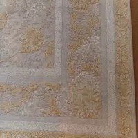 فرش 6 متری 1200 شانه طلاکوب نخ آلمانی نو