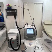 دستگاه لیزر دو هندپیس همزمان تماسی و غیر تماسی