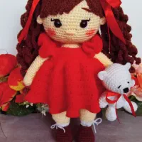 عروسک بافتنی