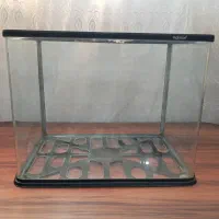آکواریوم mahiran شیشه خم شرکتی ۴۳×۳۳×۳۱ زیرفیمت