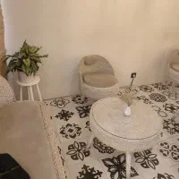 ست ۷نفره حصیری مبل صندلی زیر قیمت