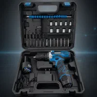 دریل شارژی ۱۲ ولت دو باتری ویوارکس مدل VR12V-2A