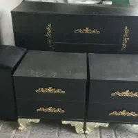 سرویس خواب دو نفره نو و آکبند (بدون تشک)