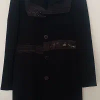 مانتو رنگ مشکی سایز ۴۴