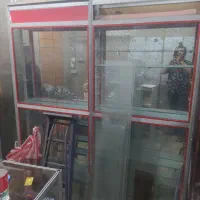 ویترین مغازه المنیوم