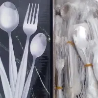 سرویس قاشق و چنگال ۱۲ نفره رویال لوکس (نو)