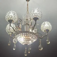 دوعدد لوستر تمیز